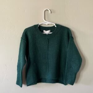 Girls Green size 5 Christmas Sweater